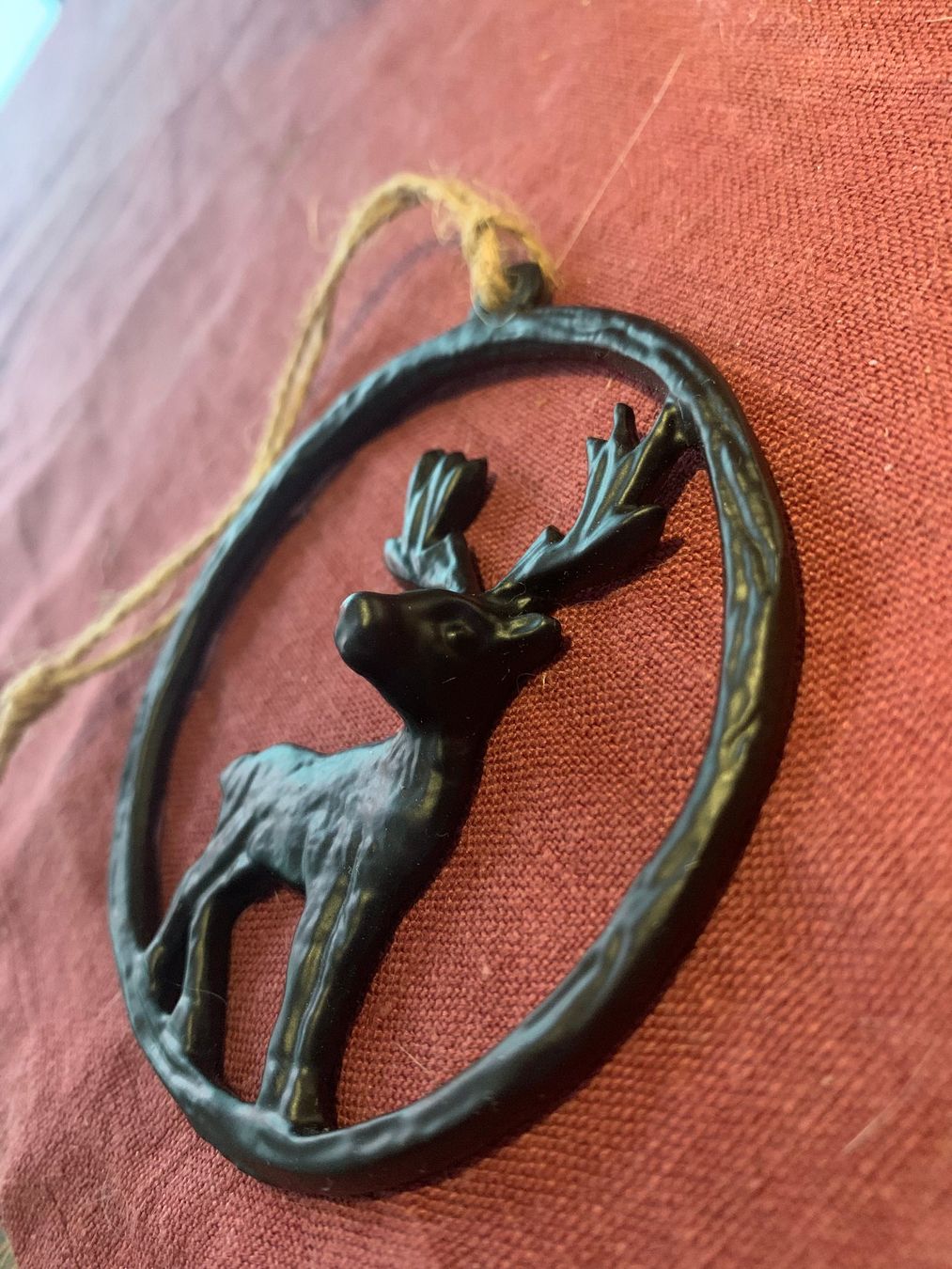 Alle Dekorationen: Rentier Hänger Metall schwarz Deko – Neu (gemäss Beschreibung) aus St. Gallen von Miousch 3