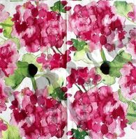 Serviette blume rosa (1434) 3Stk.