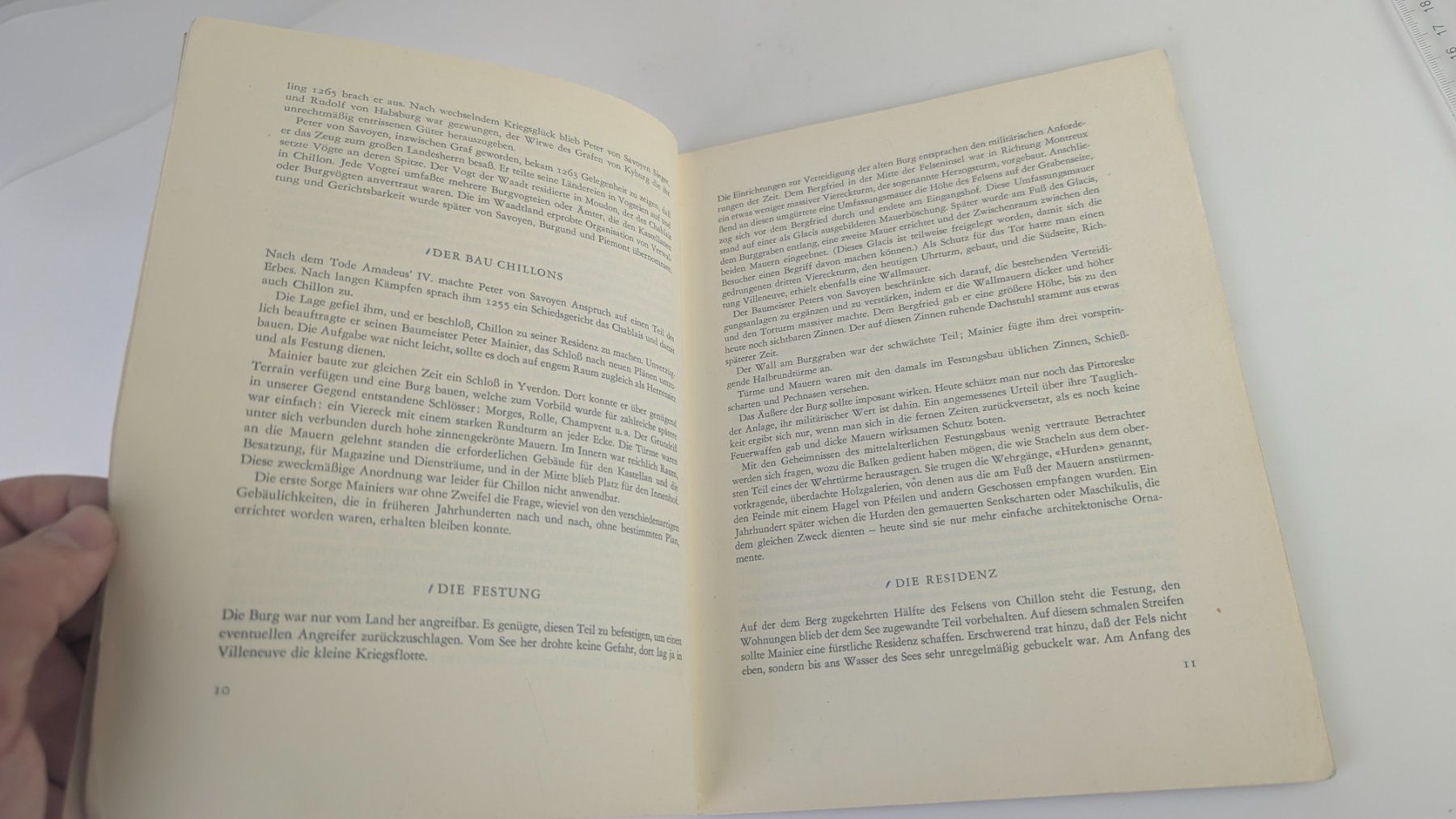Libri: Schweizer Heimatbücher: Schloss Chillon 1964 – Usato da Zürich venduto da axolottchen 9