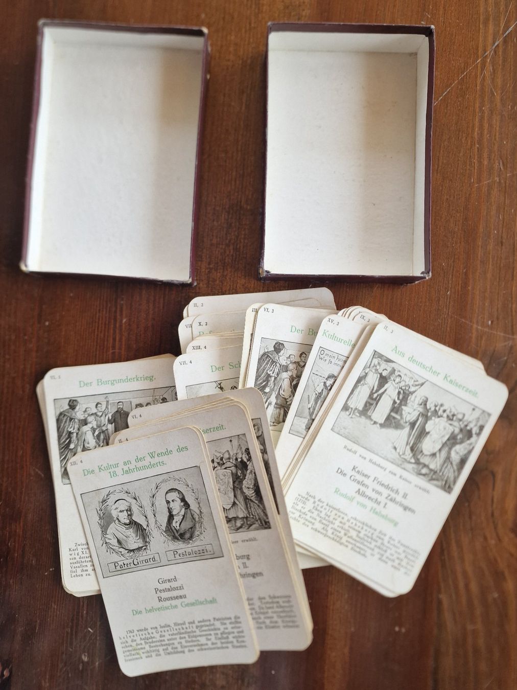 Spiele: SCHWEIZER - Geschichts-Quartett – Gebraucht aus Röthenbach i. E. von Heureka5 5