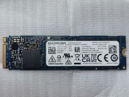 Kioxia XG6 512 GB NVMe SSD mit vorinstalliertem Windows