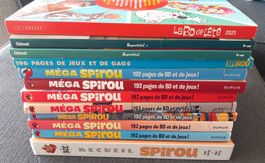 Lot BD 12 Album Spirou, Supertchô! !