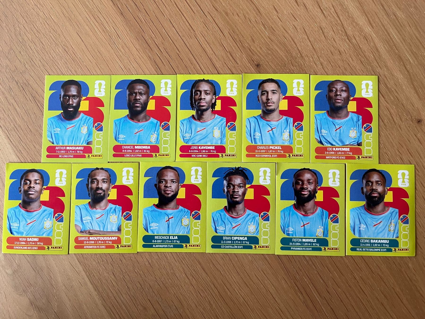 Panini Carte collezionabili: Panini WM 2026 Sticker Kongo – Nuovo e nell'imballaggio originale da Luzern venduto da strandbar90