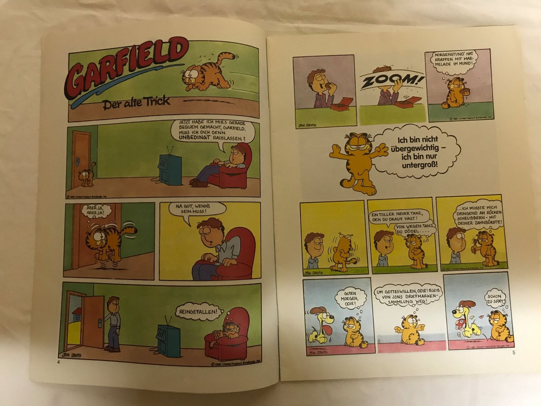 BD: Garfield Comics Nr. 2, 3, 8 – D'occasion à Ennenda par ZiskaGL 2