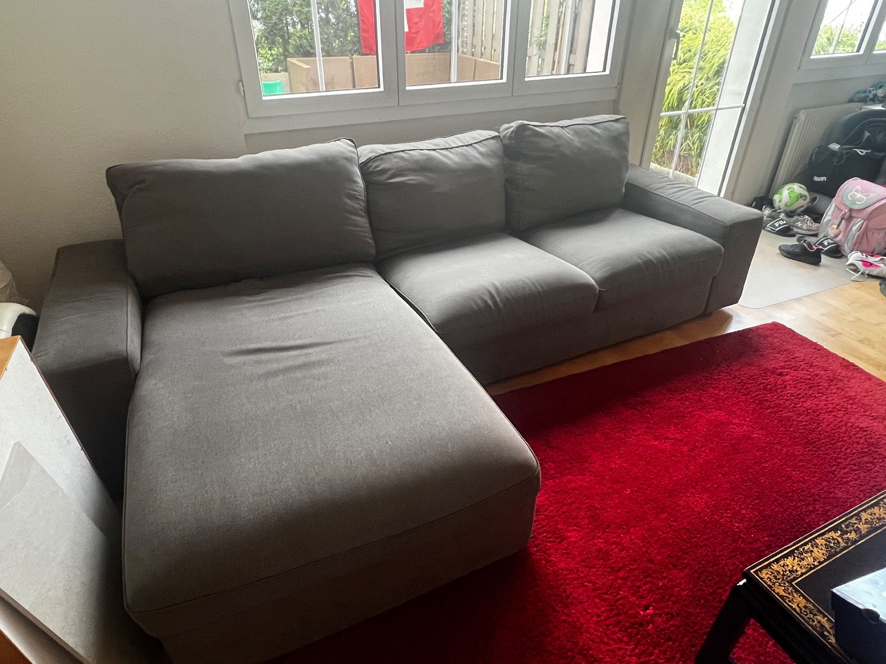 Ikea Sofas: 3er-Sofa mit Récamiere IKEA KIVIK – Gebraucht aus Zürich von AGATT 1