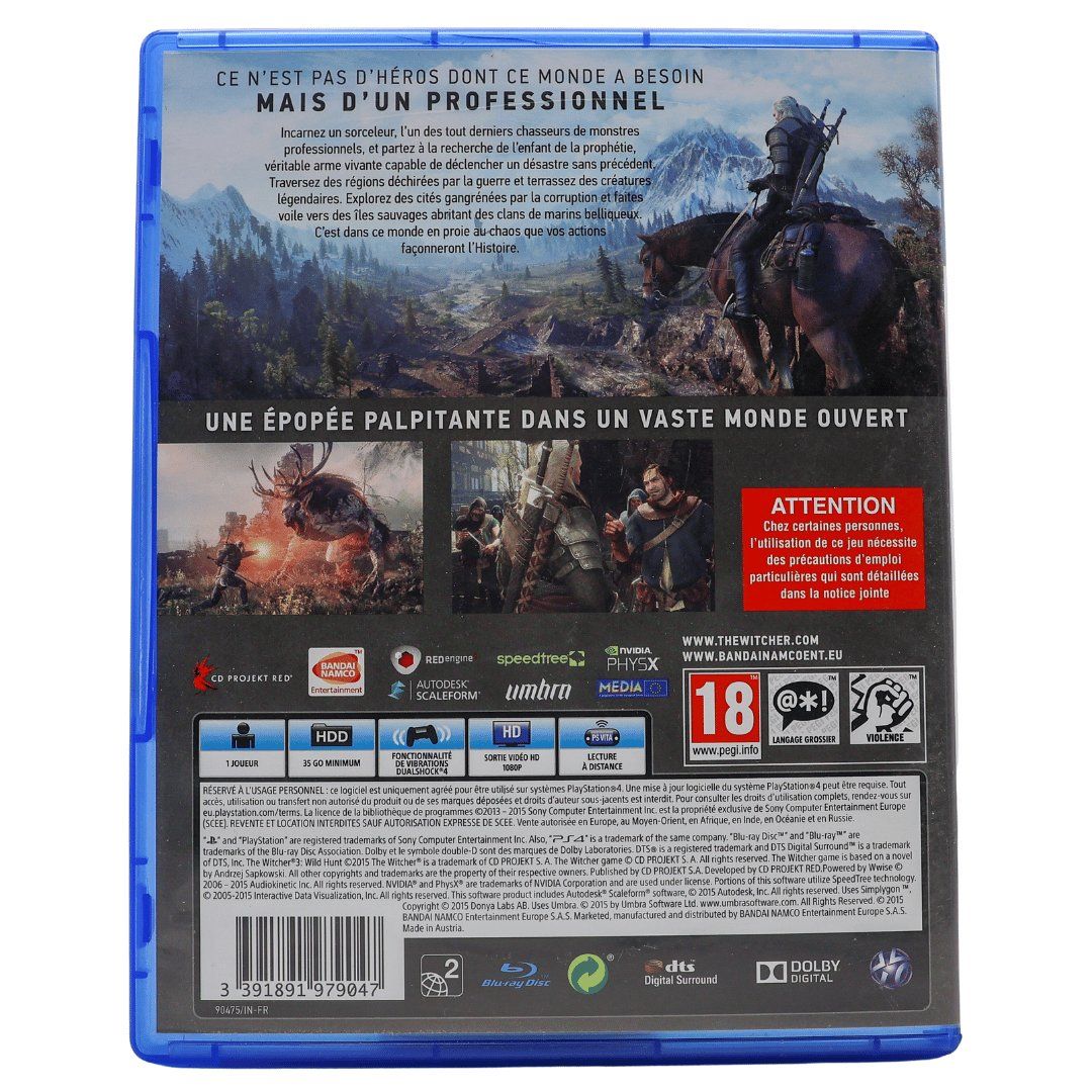 Giochi: Witcher 3: Wild Hunt - PS4 – Usato da Paudex venduto da dindeboy 1