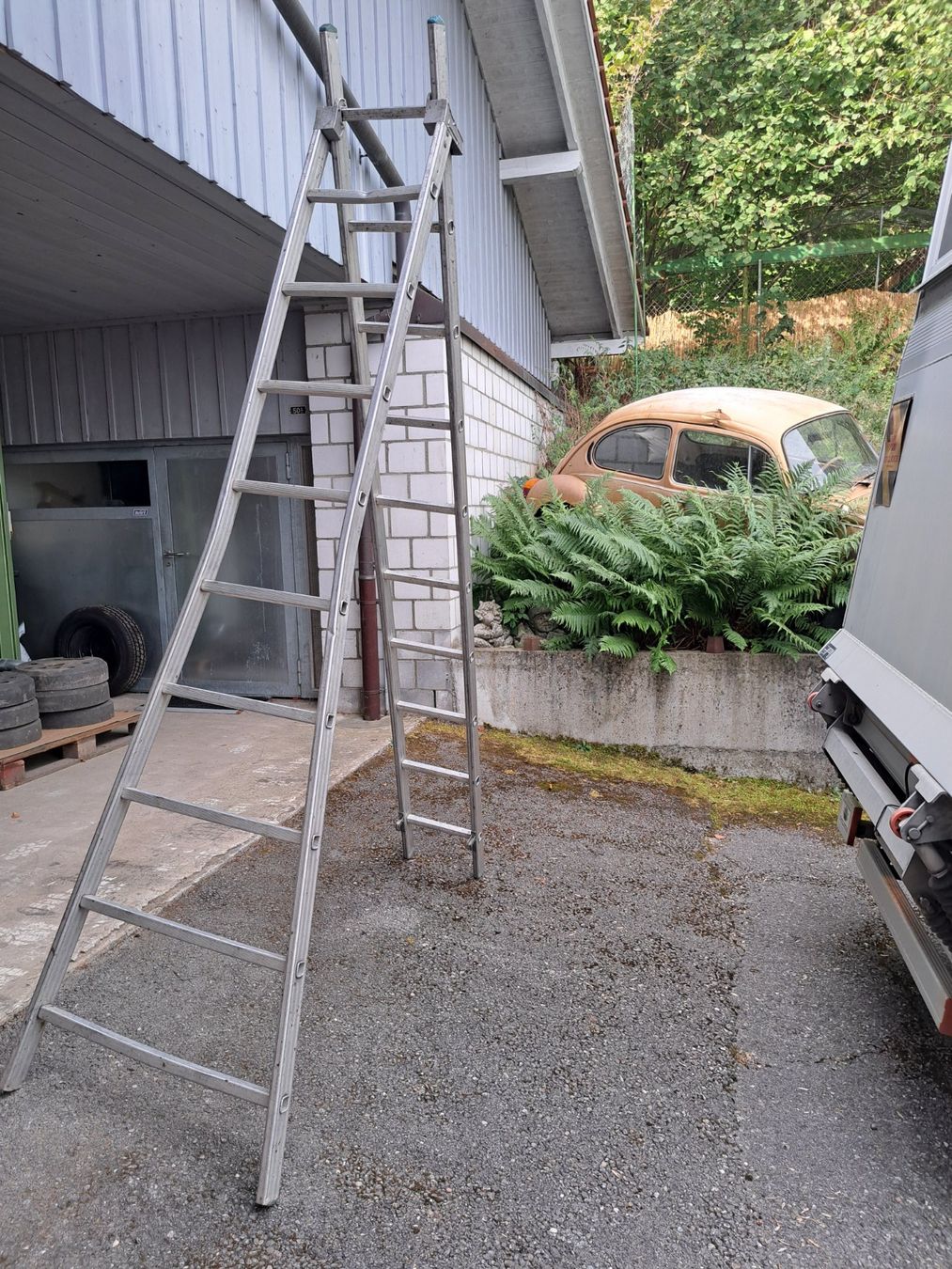 Leitern: Aluleiter Auszugsleiter Bockleiter Leiter – Gebraucht aus Belp von deal-now 2