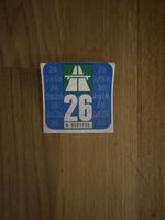 Autobahn Vignette 2026 G 0121753 unbenutzt