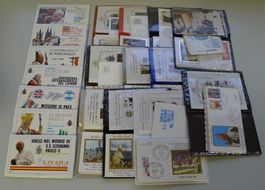 Grosse, saubere  Papst Sammlung-Briefe