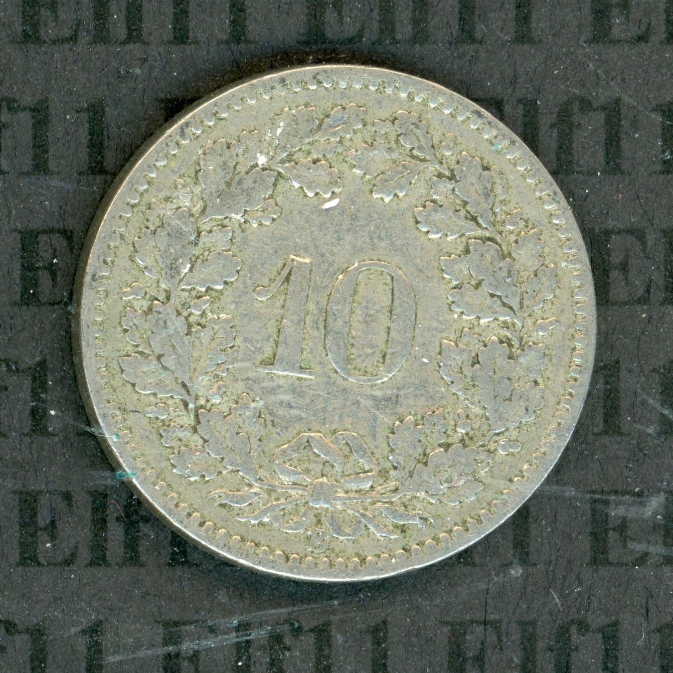 Tutti le monete: CHF___0.10 1902 ss-vz 10 Rappen – Usato da Widnau venduto da Elf11 1