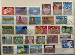 diverse Werte mit Ersttagsstempel