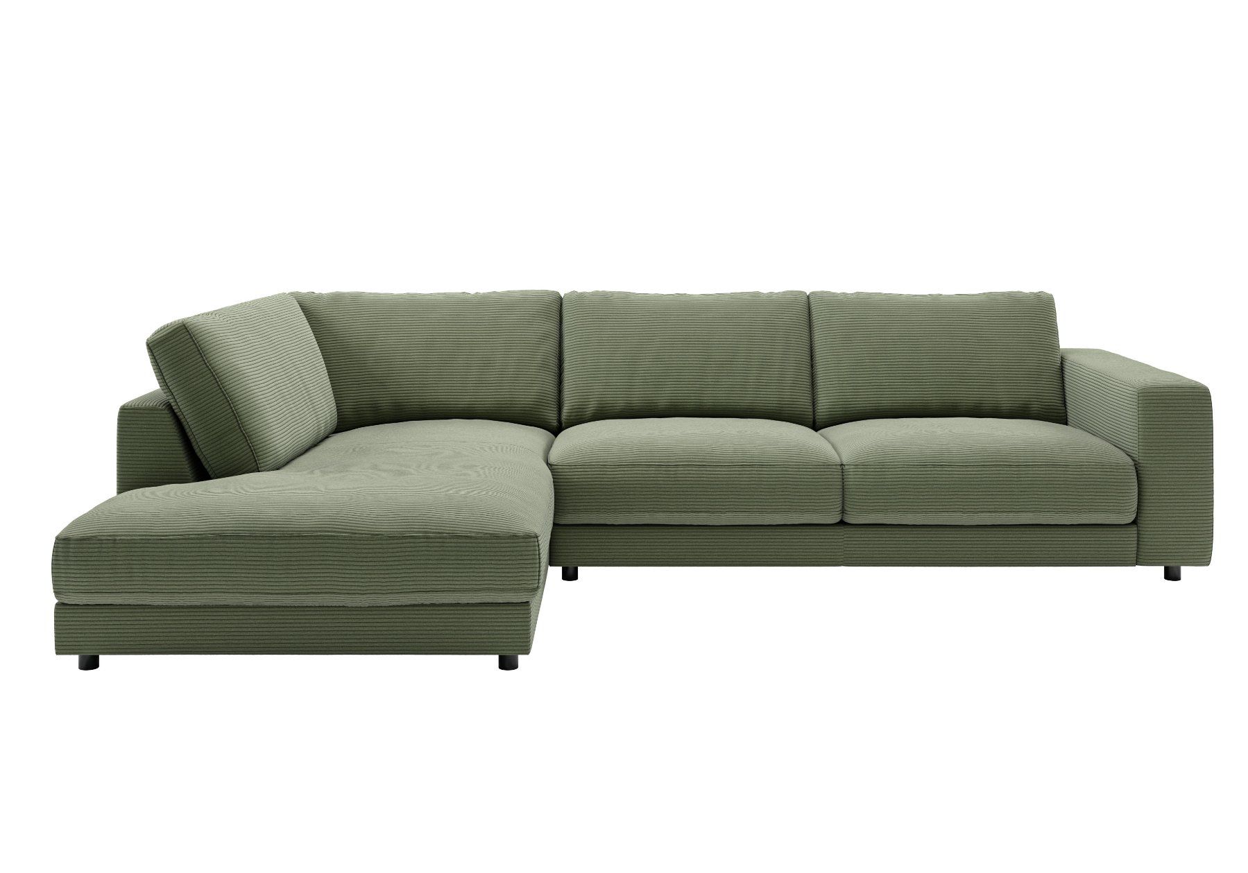 Divani: Ecksofa High End in Cord turtle Links – Nuovo e nell'imballaggio originale da Bischofszell venduto da deluxe-moebel 1