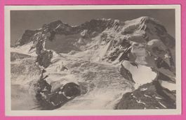 Zermatt gel 1927 Breithorn vom Gornergrat aus
