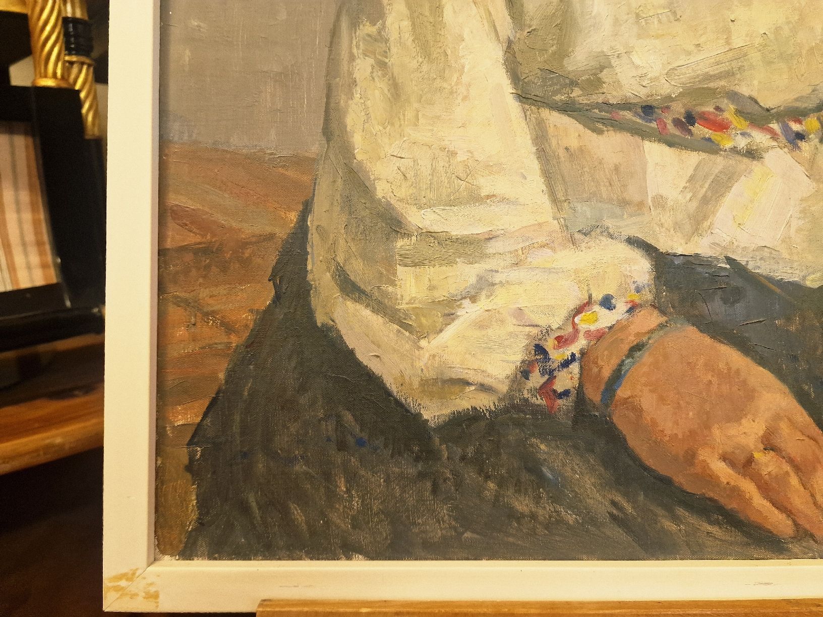 Dipinti: Ölgemälde Porträt einer Frau, Anonym – Usato da BERN venduto da Intarsia 5