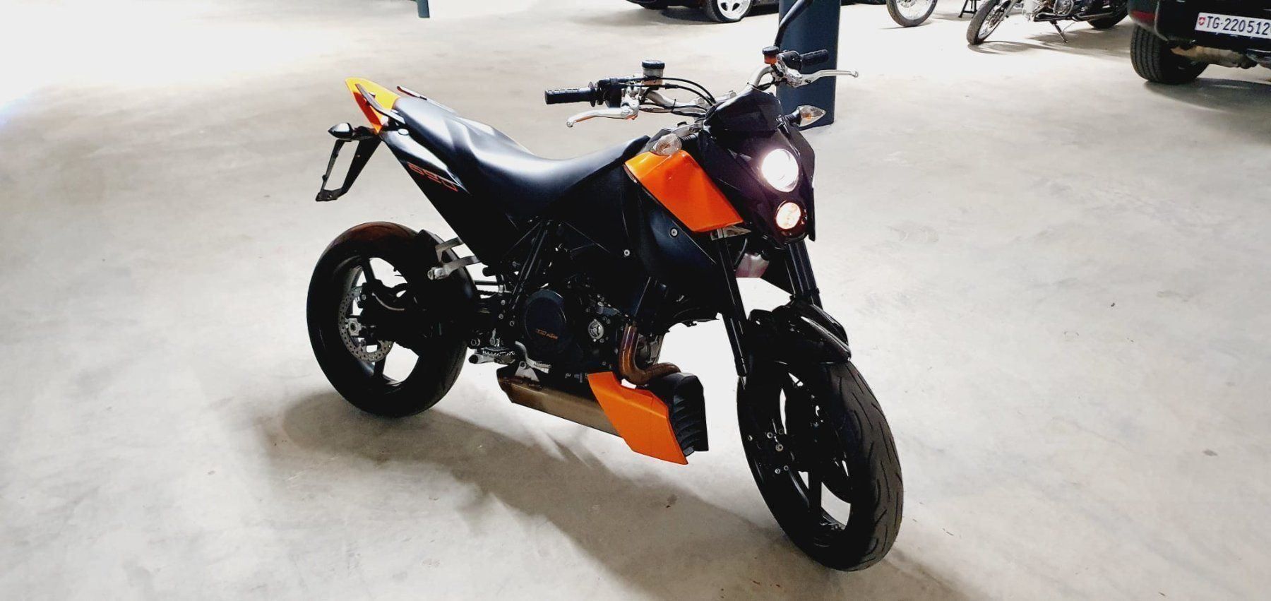 KTM Strasse: Schöne ktm 690 Duke 3 48kw oder 25 kw ab Service – Gebraucht aus Scherzingen von Fugger1999