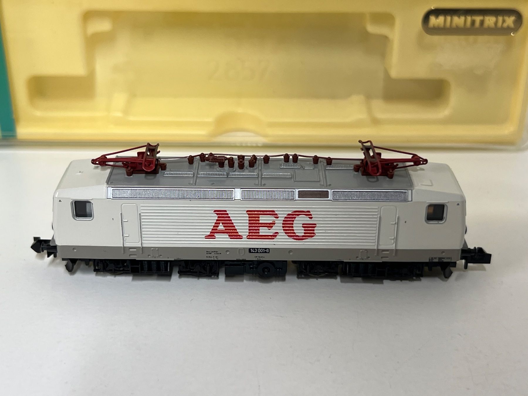 Trix Modellini di ferrovie: Minitrix 12882 AEG Analog Spur N – Nuovo e nell'imballaggio originale da Neuenhof venduto da ludovicco 3
