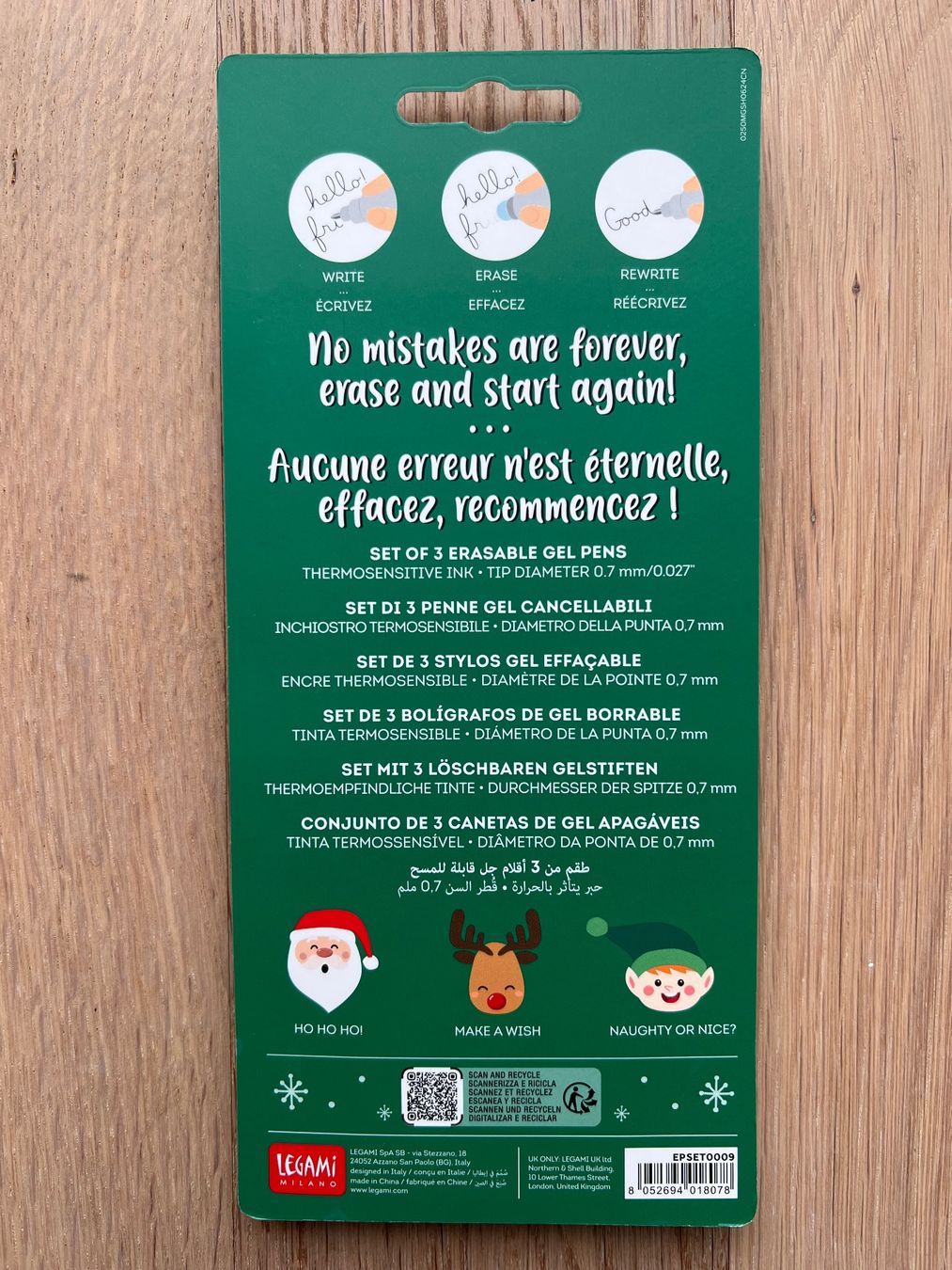 Legami Stifte & Marker: LEGAMI Weihnachten Christmas 2024 – Neu und originalverpackt aus Buchs SG von mar_9dnm 1