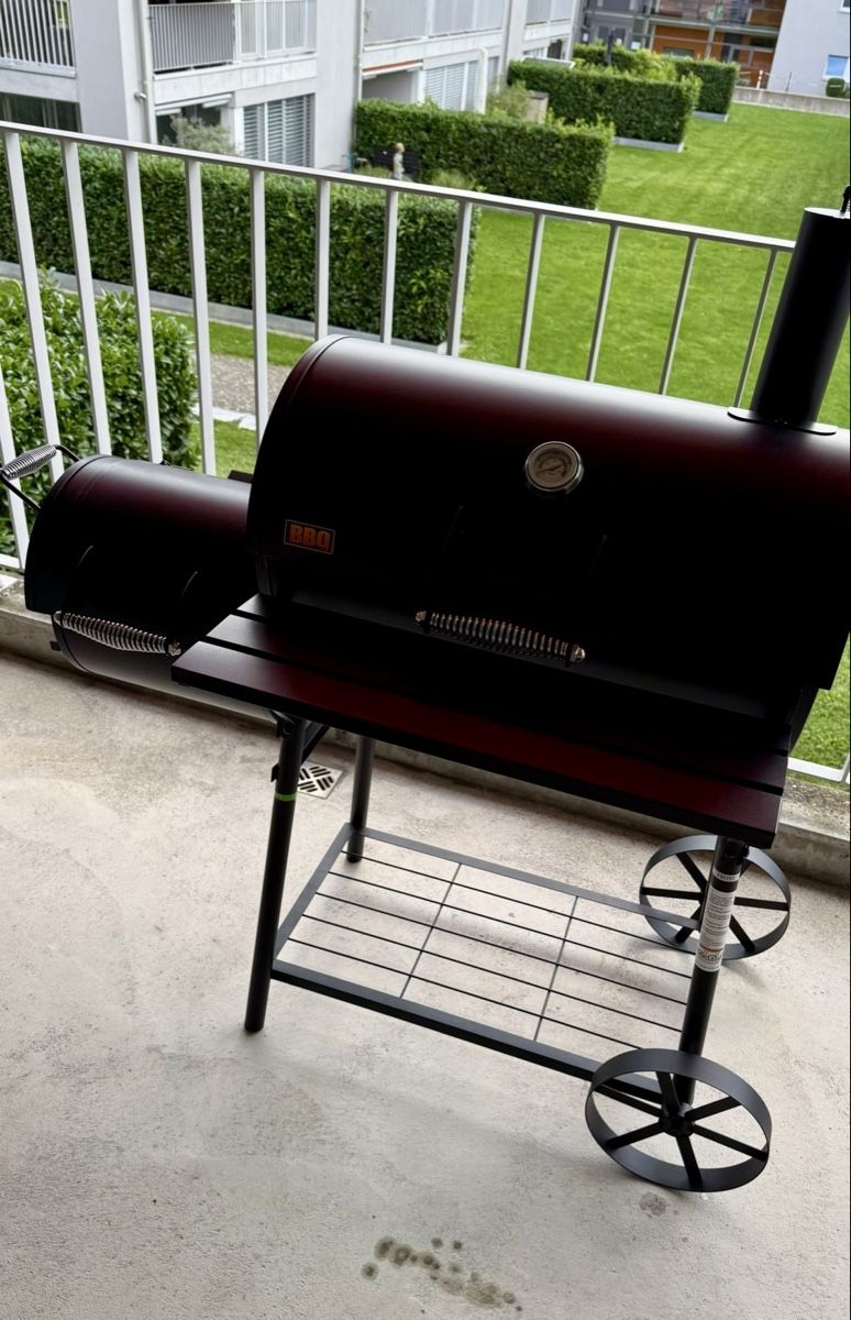 Fahne Grillspaß Hühner 90 x 150 cm