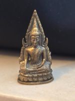 Antiker Buddha aus dem Tibet aus Bronze ab 1.-