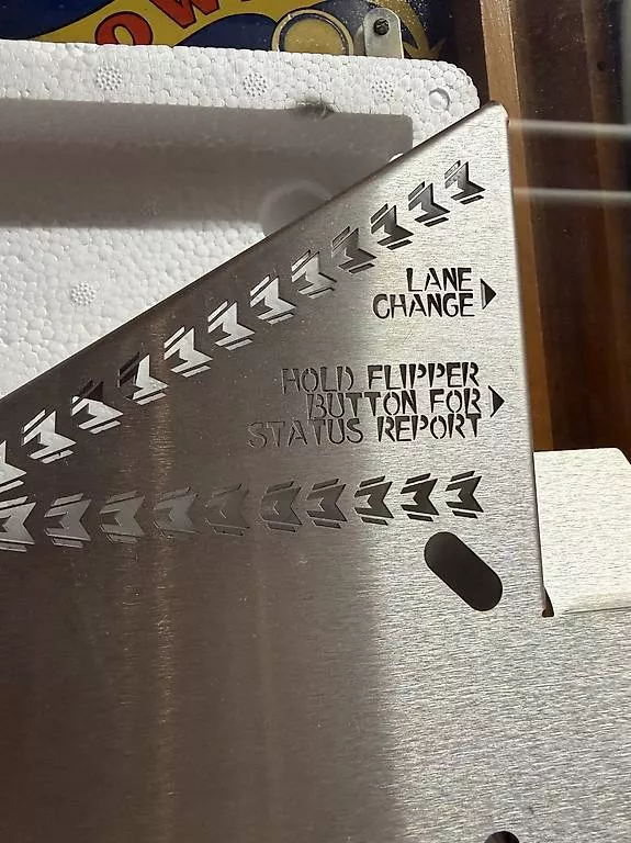 Flipper: Flipperkasten Apron "Attack from Mars" – Usato da Rothenburg venduto da churchst 2