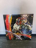 Abstraktes Acrylgemälde auf Leinwand 50x50 – handgemalt