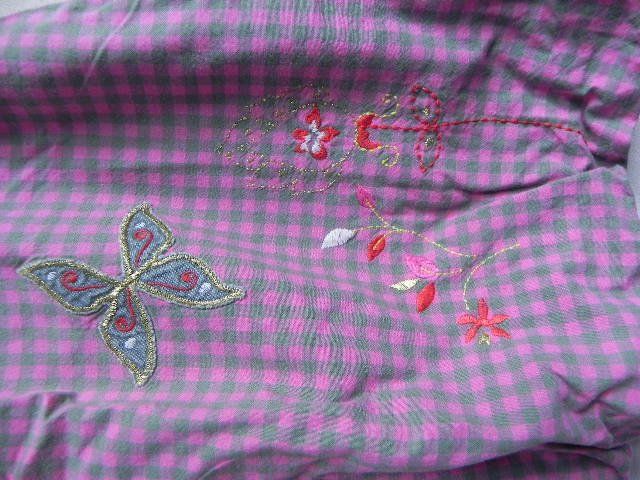 Kleider & Röcke: BLICKFANG ca.Gr. 80 süsses Kleid  grau rosa – Gebraucht aus Basel von frausommerwind 1