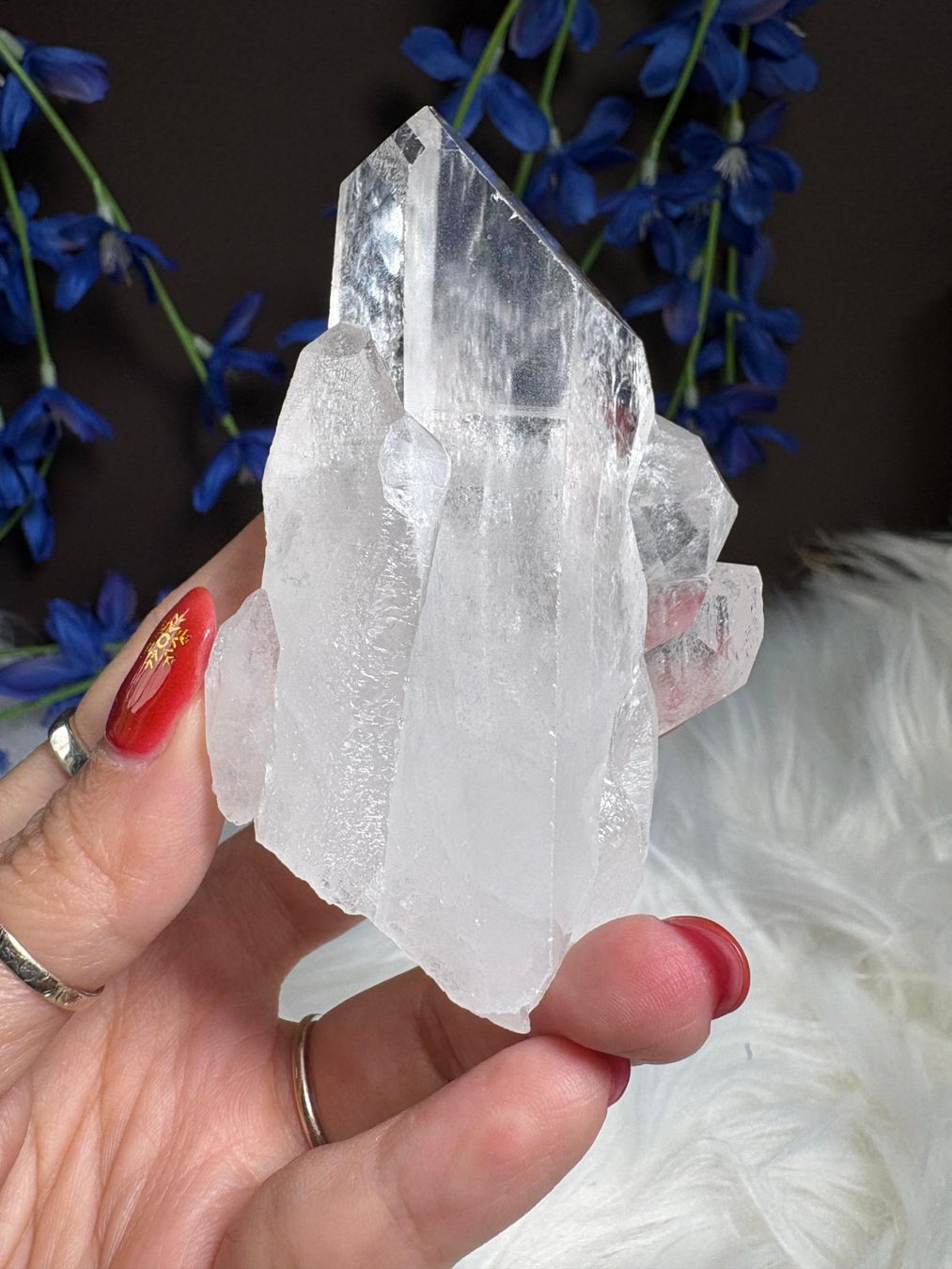 Minerali & Pietre curative: Laotischer Clear Quartz Cluster – Nuovo (secondo la descrizione) da Neuheim venduto da m.hald 6