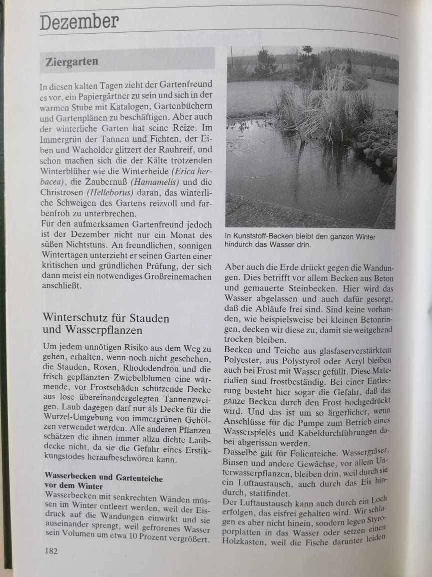 Bücher: Buch Der Garten im Jahreslauf – Gebraucht aus Langenthal von Handstrick 8