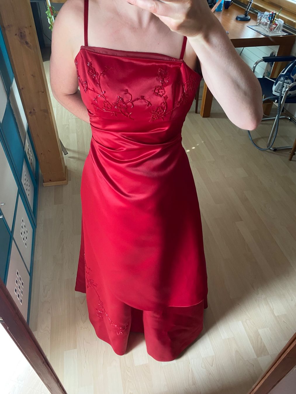 Vestiti: Rotes Abendkleid, Grösse 36 festlich & elegant – Usato da Bern venduto da LeaNu 6