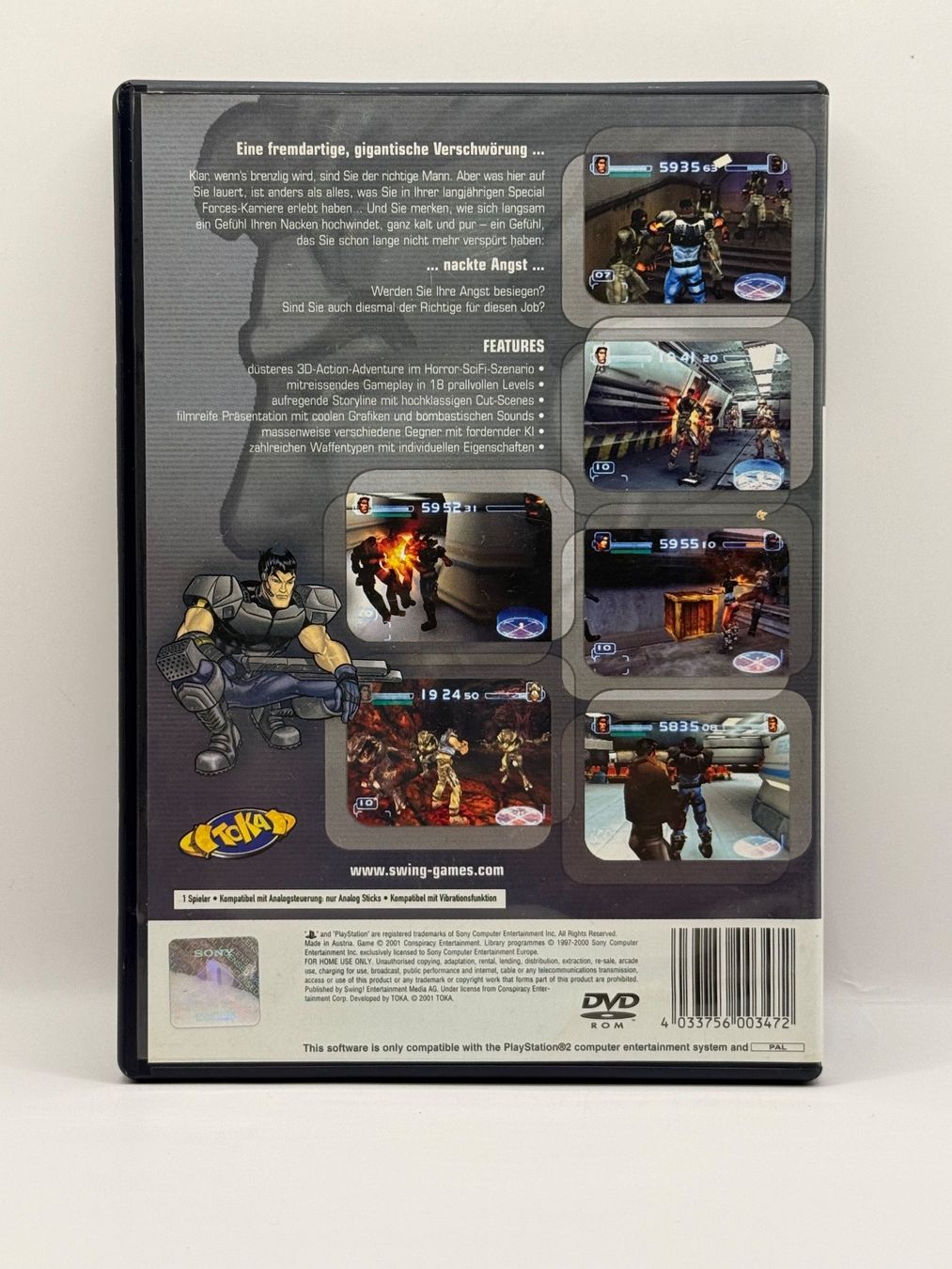 Giochi: Hidden Invasion - Playstation 2 - CIB – Usato da Dietikon venduto da gab_qz7y 1