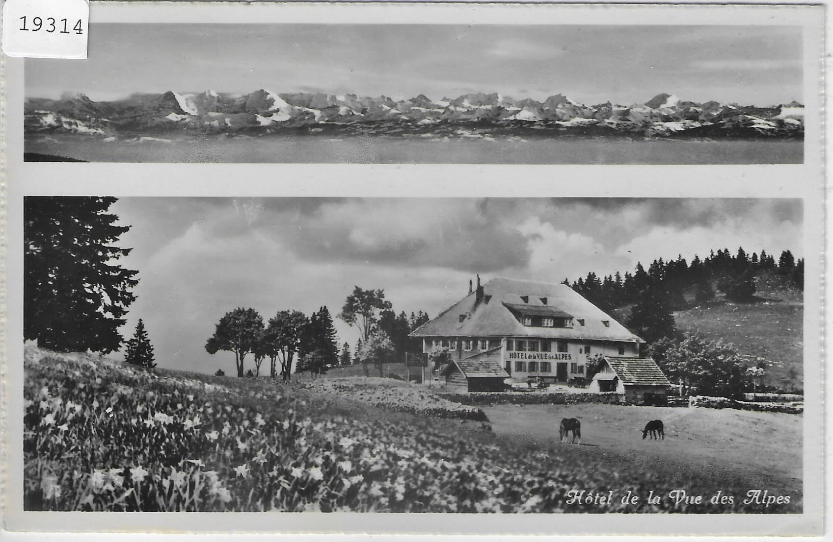 Cartes postales: Hotel de La Vue des Alpes – Antique à Ettingen par Kartenplanet