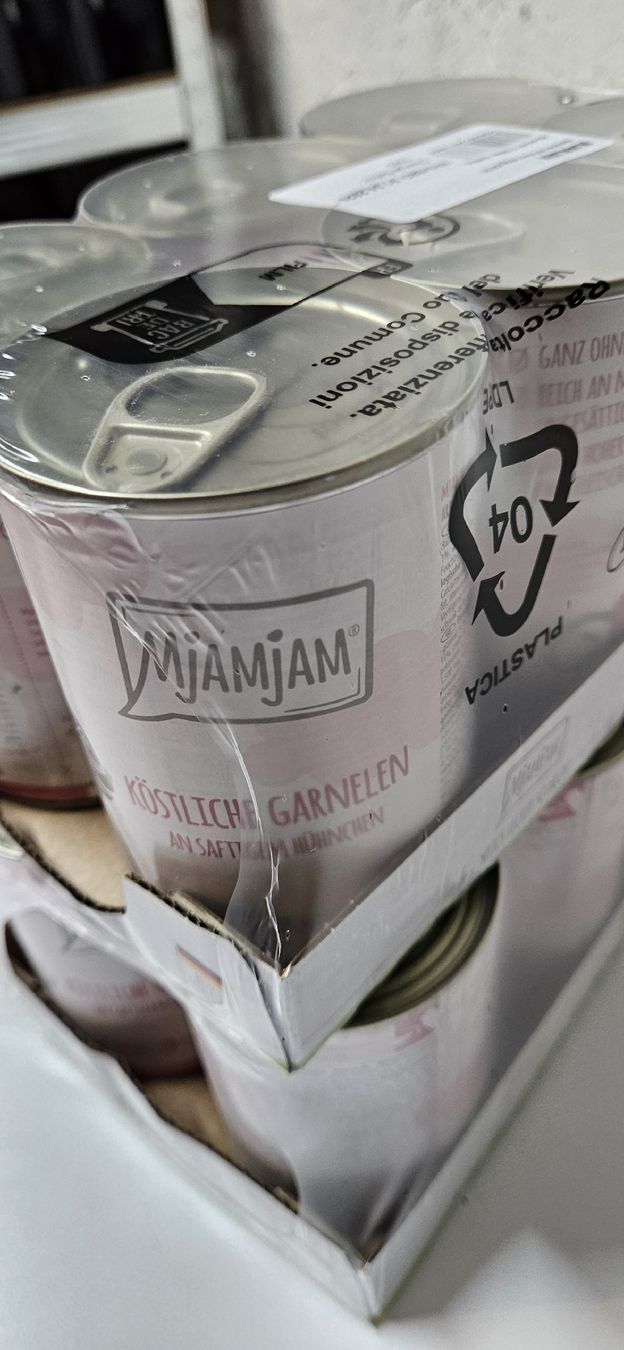 Mangimi: Mjamjam Katzenfutter, Inserat genau lesen, preis pro dose – Nuovo e nell'imballaggio originale da Rorbas venduto da ScorpionBay