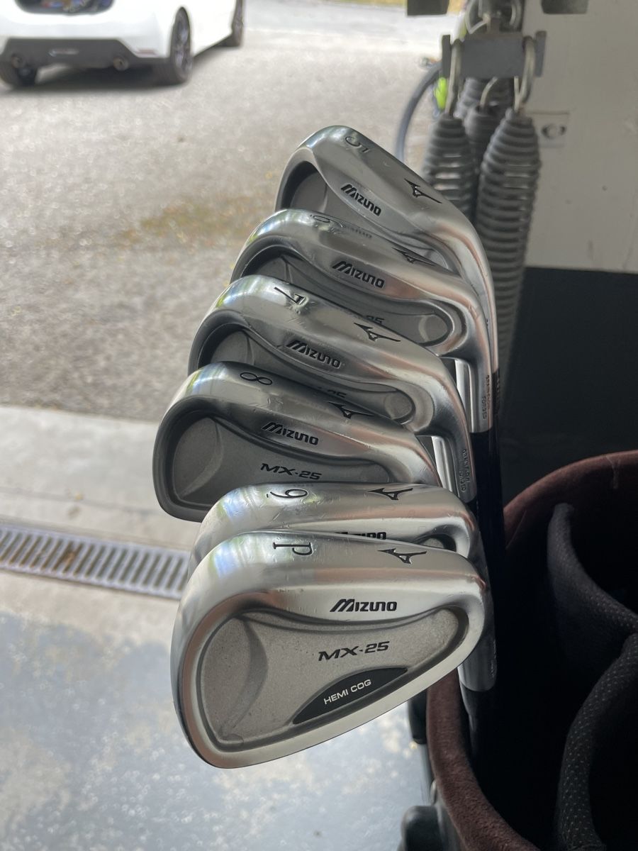Mizuno Mazze & Set: Mizuno MX-25 Golf Eisenset/Iron set – Usato da Zuoz venduto da againcelig 1
