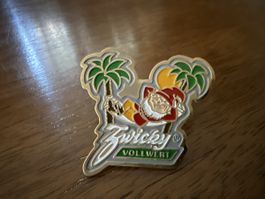 Pin Anstecknadel Zwicky Vollwert Weihnachtsmann Motiv