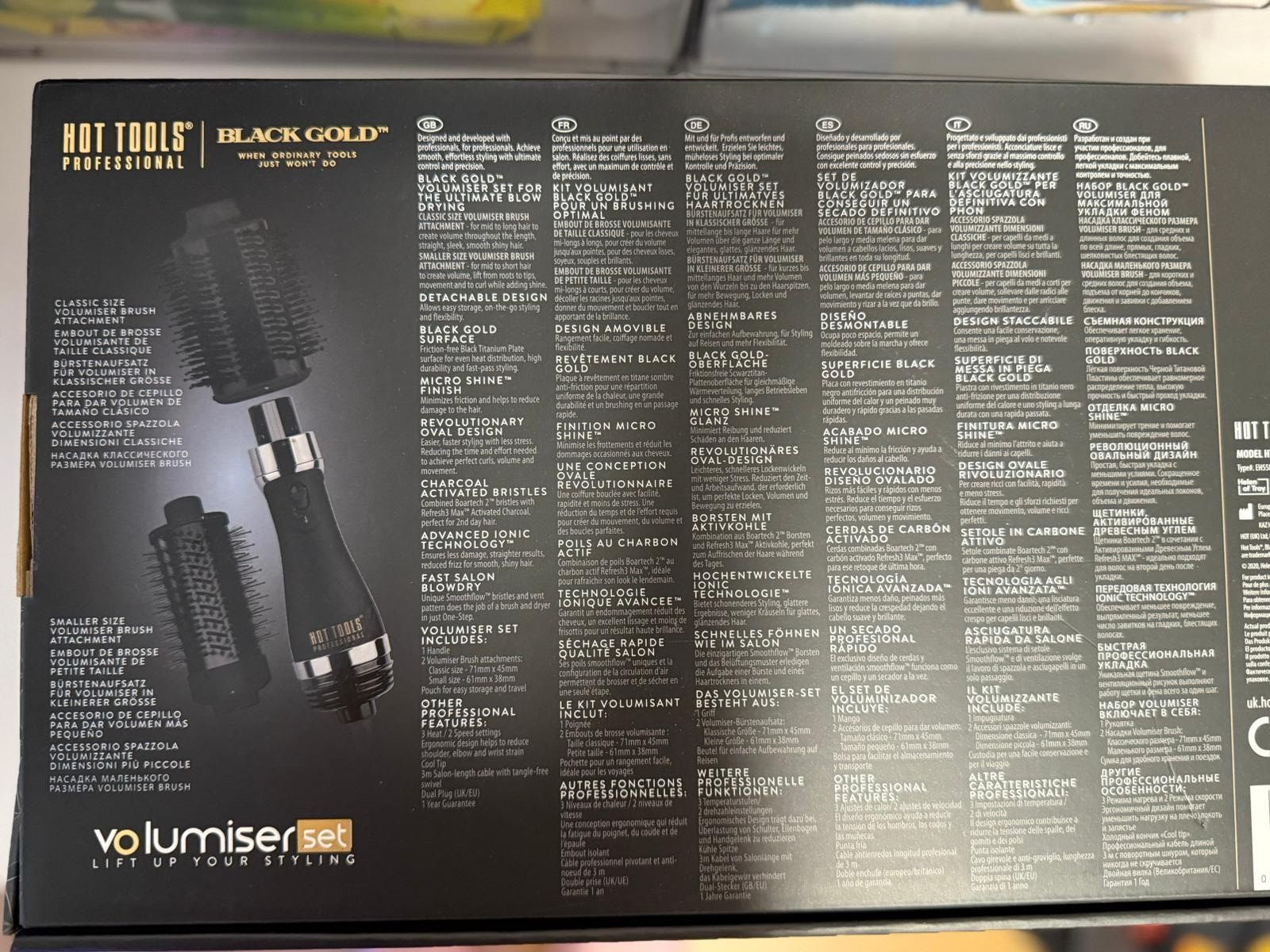 Asciugacapelli: Warmluftbürste Hot Tools Black Gold Volumizer Set – Usato da Bachenbülach venduto da Shukkley 4