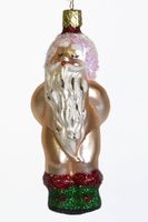 Weihnachtskugel - Glasornament "Santa Nackedei"