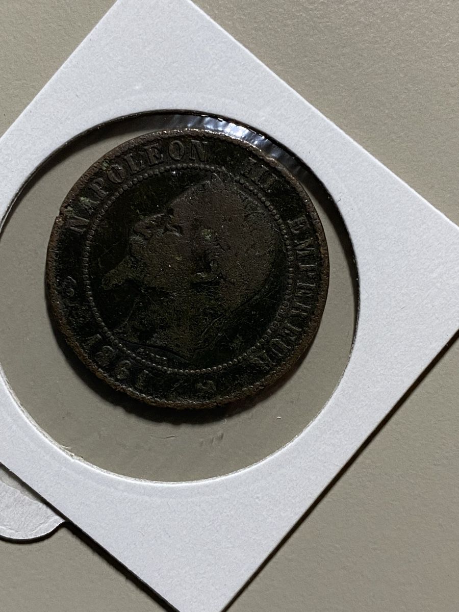 Tutti le monete: France - 10 centimes - 1861 K  – Usato da Payerne venduto da Mike1682 1