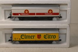 Güterwagen Hbis Hürlimann + Elmer Citro Roco HO/DC mit OVP