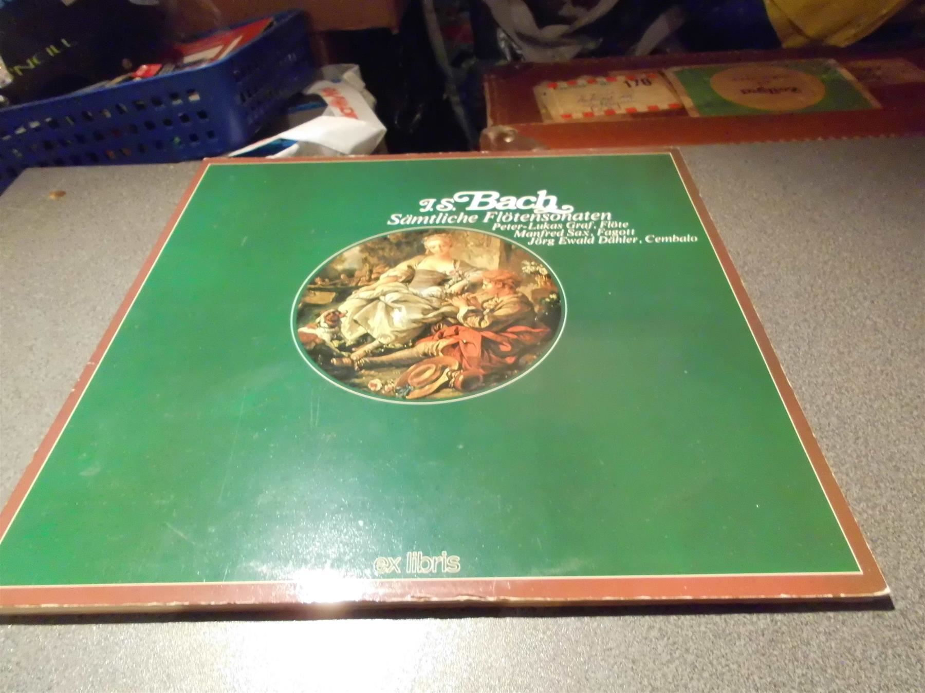 Dischi in vinile: Schallplatte J.S. Bach  Sämtliche Flöte – Usato da Zürich venduto da abraxas1291