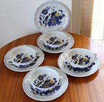 Porzellan Set, Copeland Spode England Blue Bird