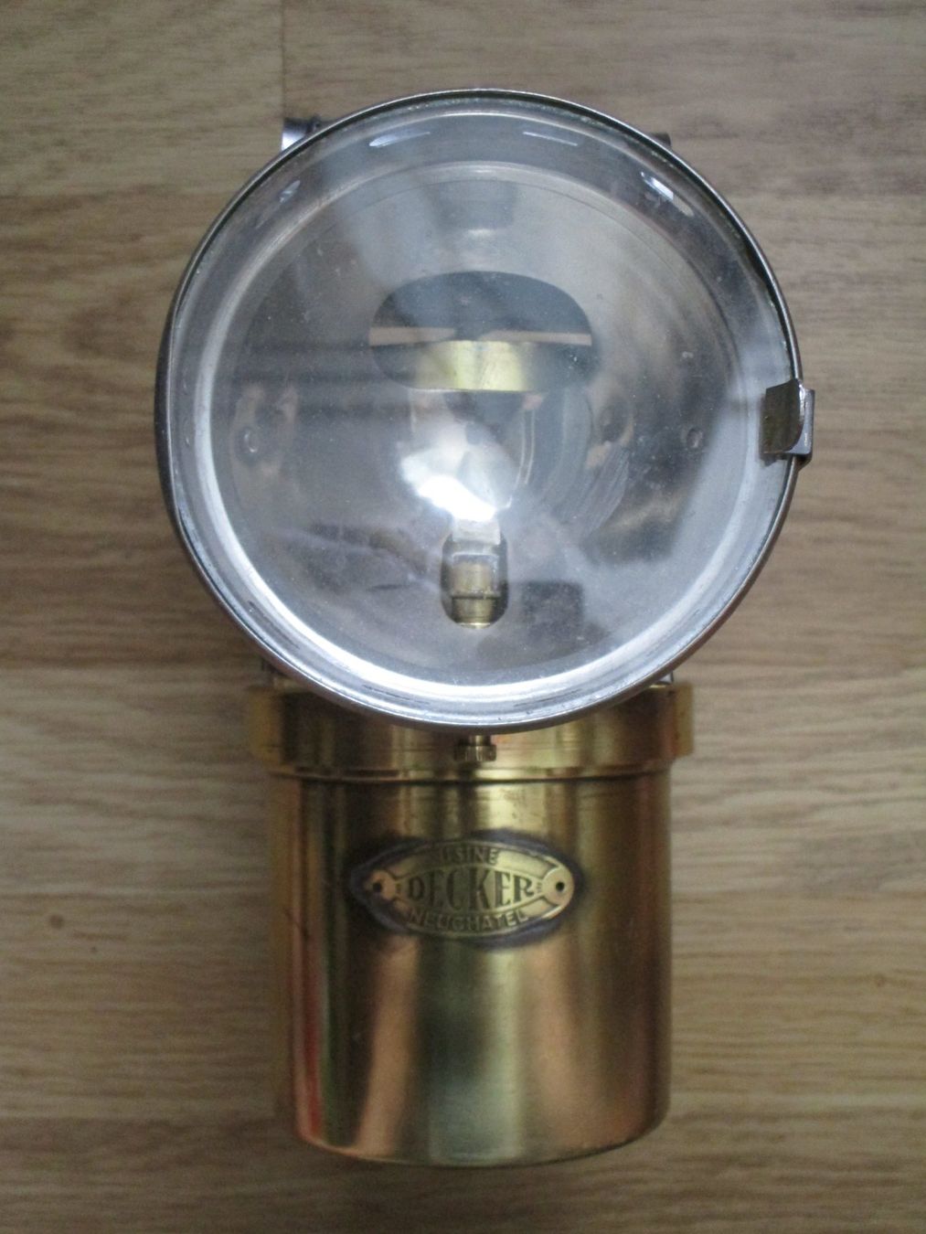 Lampade: Karbidlampe  DECKER NEUCHATEL – Usato da Heimberg venduto da Lupo57 1