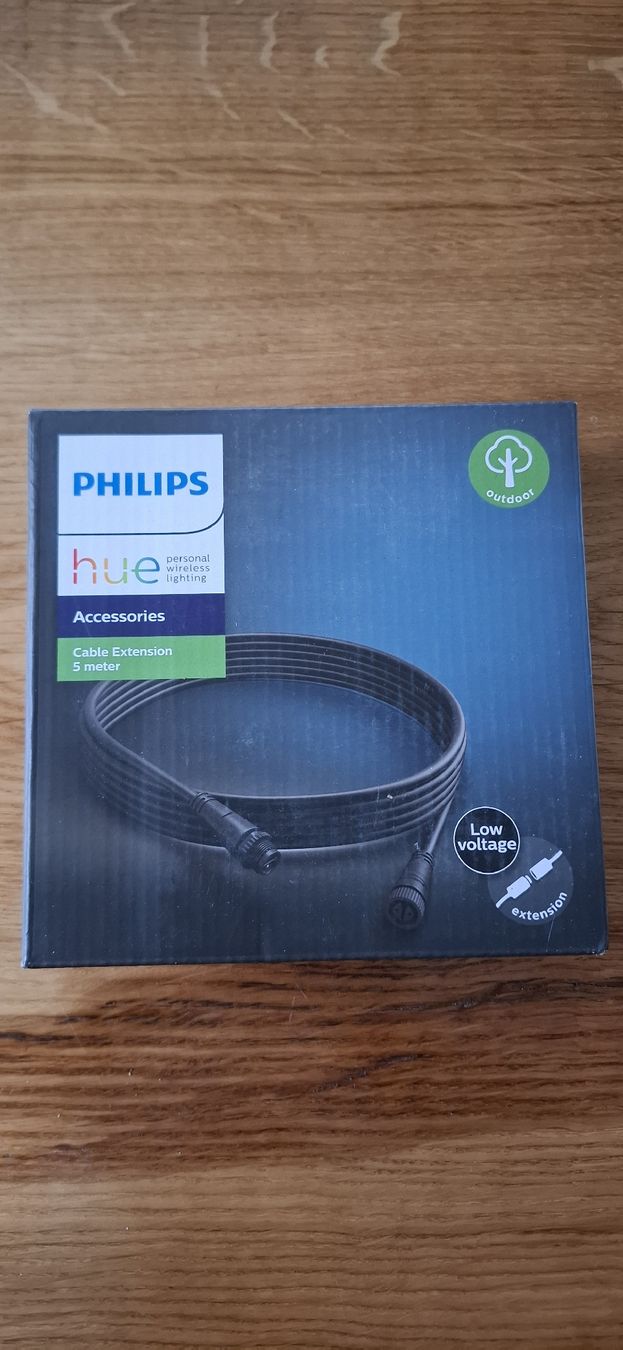 Cavi: Philips Hue Outdoor Kabel 5m – Nuovo e nell'imballaggio originale da Guntershausen venduto da Jtattoo