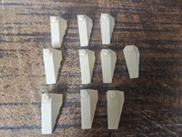 lego 43710 lot de 10 pièces Tan Wedge 4 x 2 Triple Left