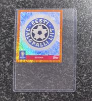 Estland Team Badgem Topps EURO 2024 – Orange Holo Parallel