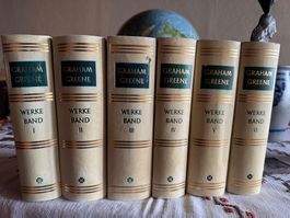 Graham Greene – Werke (Band I - VI) | Edle 6-bändige Buchklu