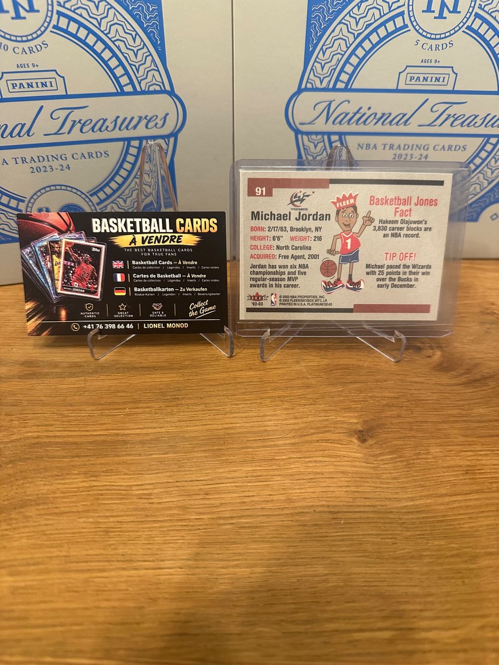 Nba Sammelbilder & Trading cards: CMichael Jordan Fleer Platinum Wizards 91 – Gebraucht aus Vullierens von Gaara04 1