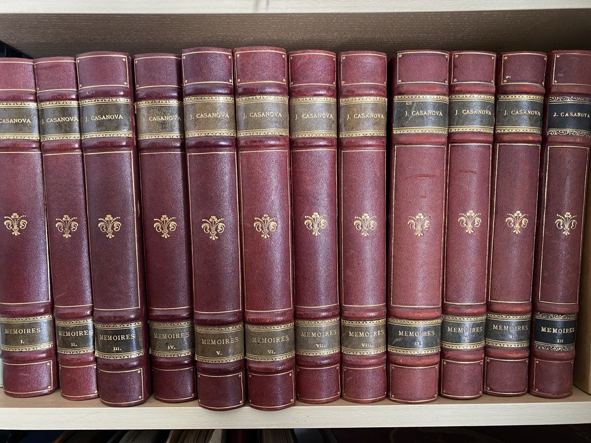Bücher: Memoires de J. Casanova  1924 – Gebraucht aus Zürich von AmedeoC