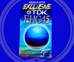 TDK VHS-C EHG45 PAL Kassette - Top OVP