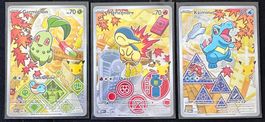 Pokemon Premier partenaires Germignion, Héricendre, Kaiminus