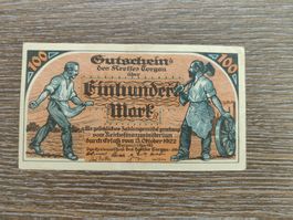 Deutschland Notgeld, Torgau 100 Mark 13.10.1922 !!!!